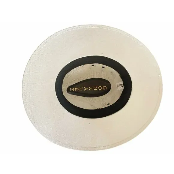 MEXICAN Artisanal Hat Handpainted Fedora Floral Sunflower Sombrero Panama Boho M - Picture 7 of 9